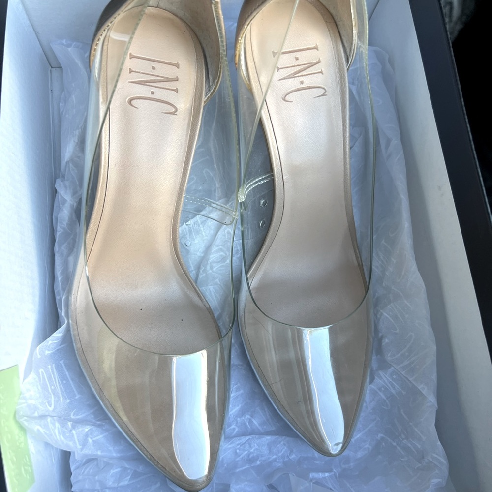 Clear INC heels